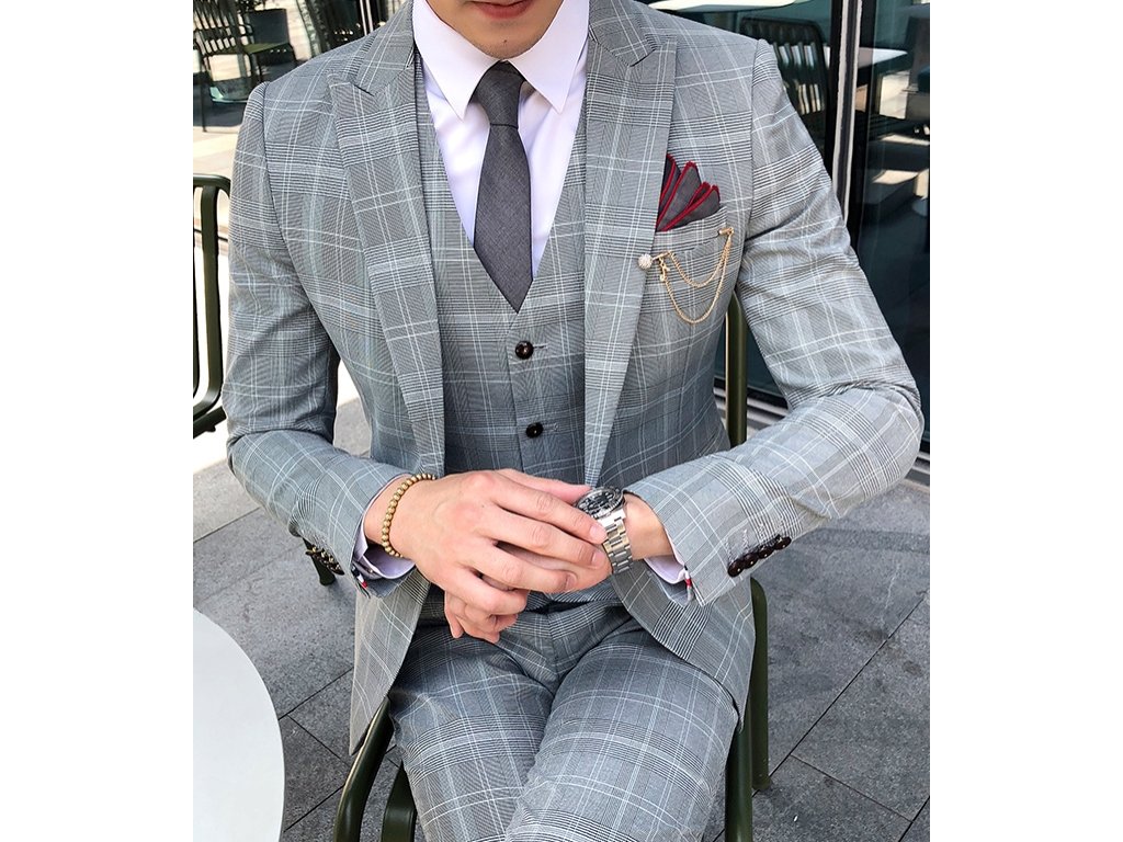 765_Elegantn__P_nsk__Oblek___Kalhoty___Sako__grey__3