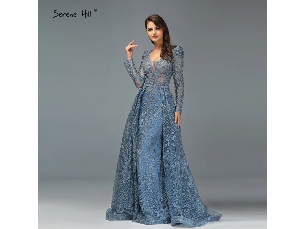 3053_Elegantn__Plesov__ve_ern___aty_modr___luxury__3