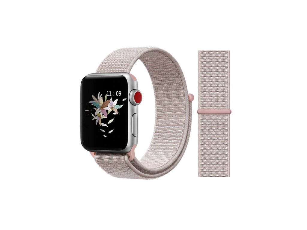 Řemínek na hodinky apple watch  - růžový