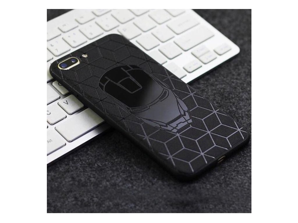 Černý Kryt na Iphone Ironman
