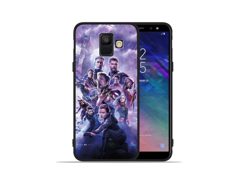 Kryt Avengers Sestava na Samsung Galaxy A9 A8 A7 A6 A5 A3 J3 J4 J5 J6 J8 Plus