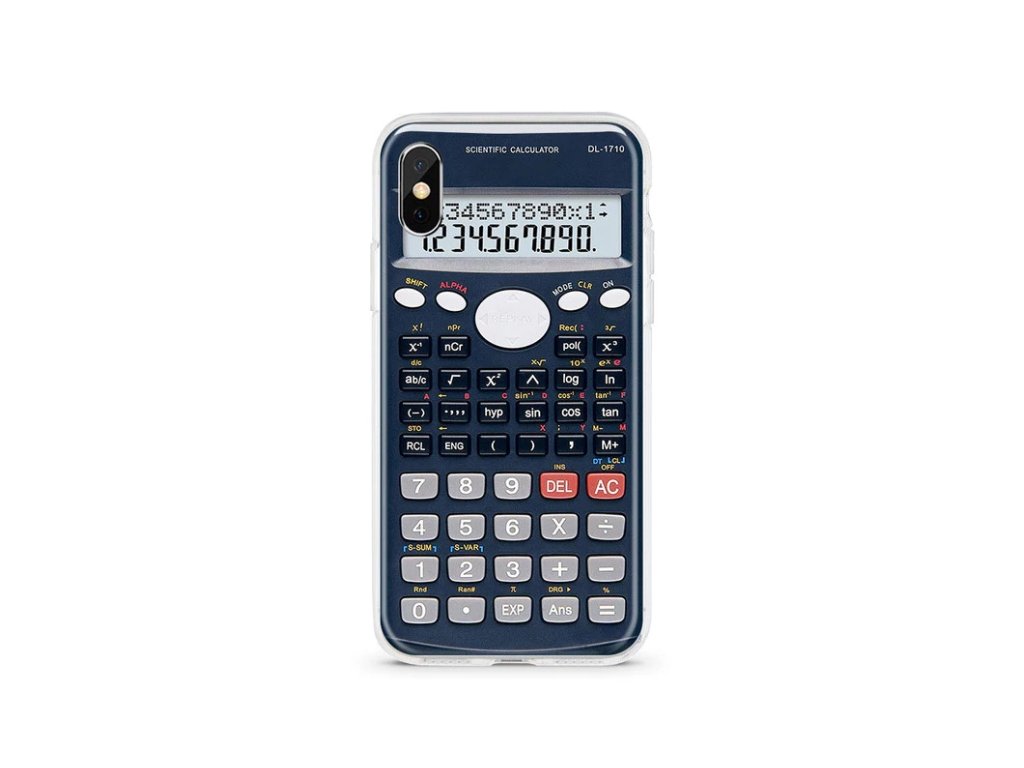 Kryt na Iphone Kalkulačka X XS Max XR 11 Pro 7 8 Plus 6 6S 5 5S SE