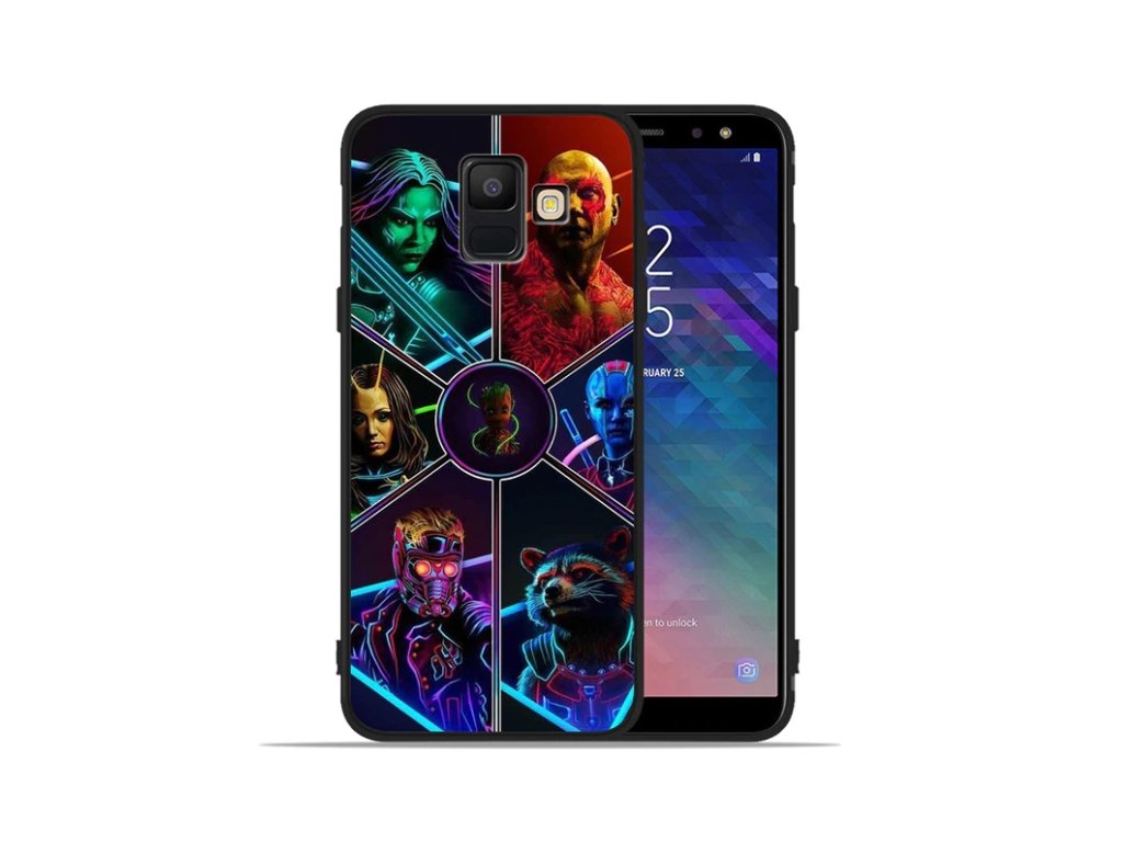 Kryt Strážci galaxie na Samsung Galaxy A9 A8 A7 A6 A5 A3 J3 J4 J5 J6 J8 Plus