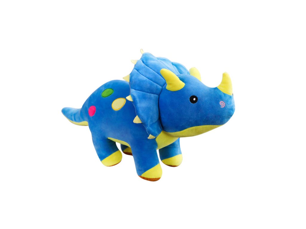 Plyšák Dinosaurus modrý