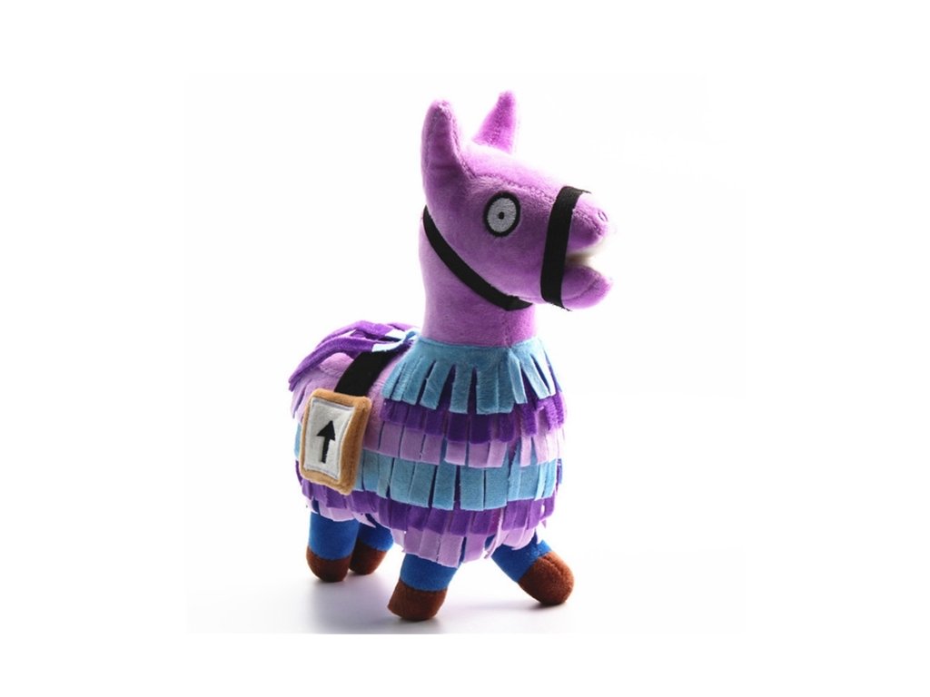 Plyšák Fortnite kůn lama