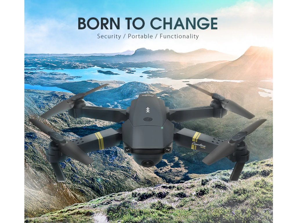 Drone Kvadrokoptéra s kamerovým režimem 480p WIFI