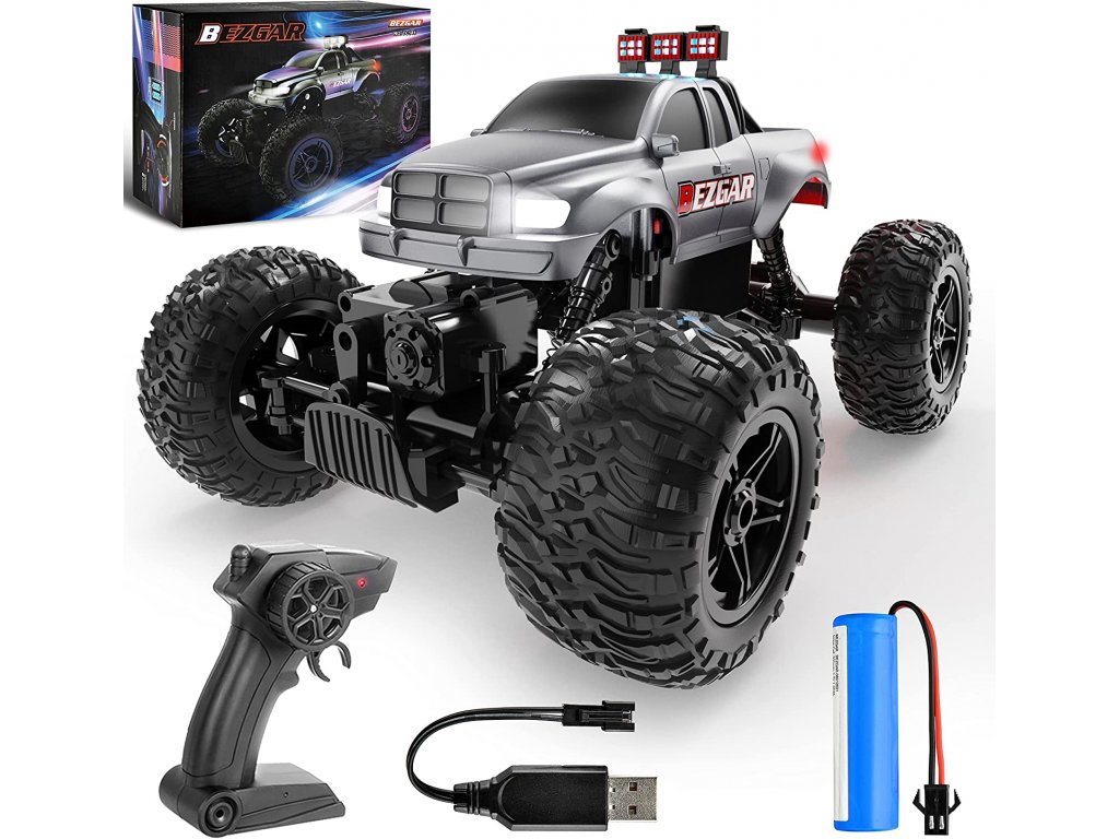 Monster Truck Auto na dálkové ovládání BEZGAR TC141