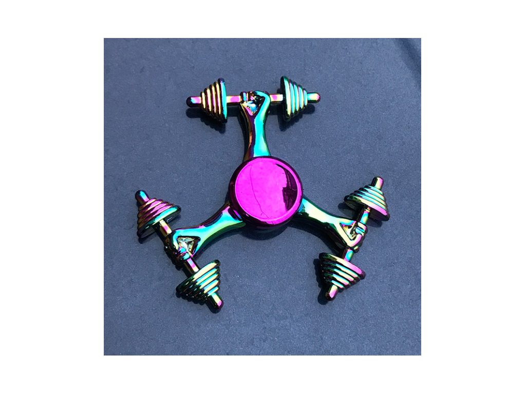 Fidget spinner Činky fitness