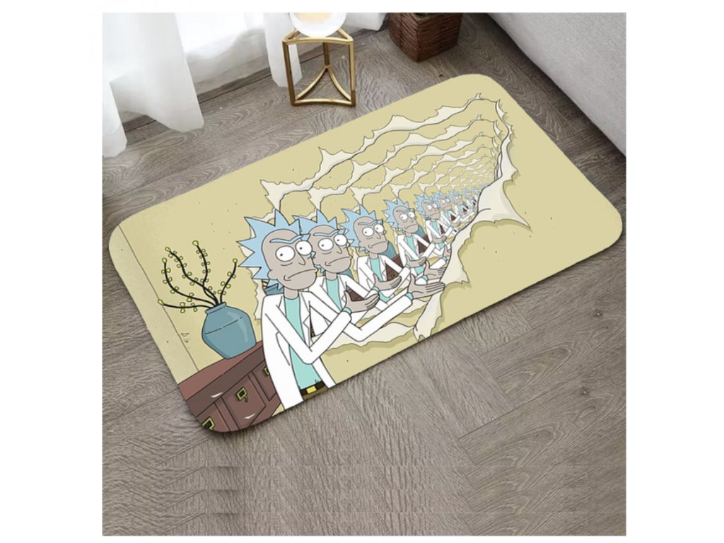 Rohožka Rick a morty Rick