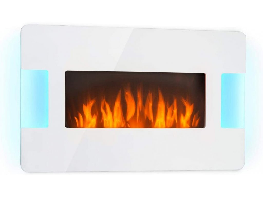 Elektrický krb Klarstein Belfort Light & Fire s efektem plamene