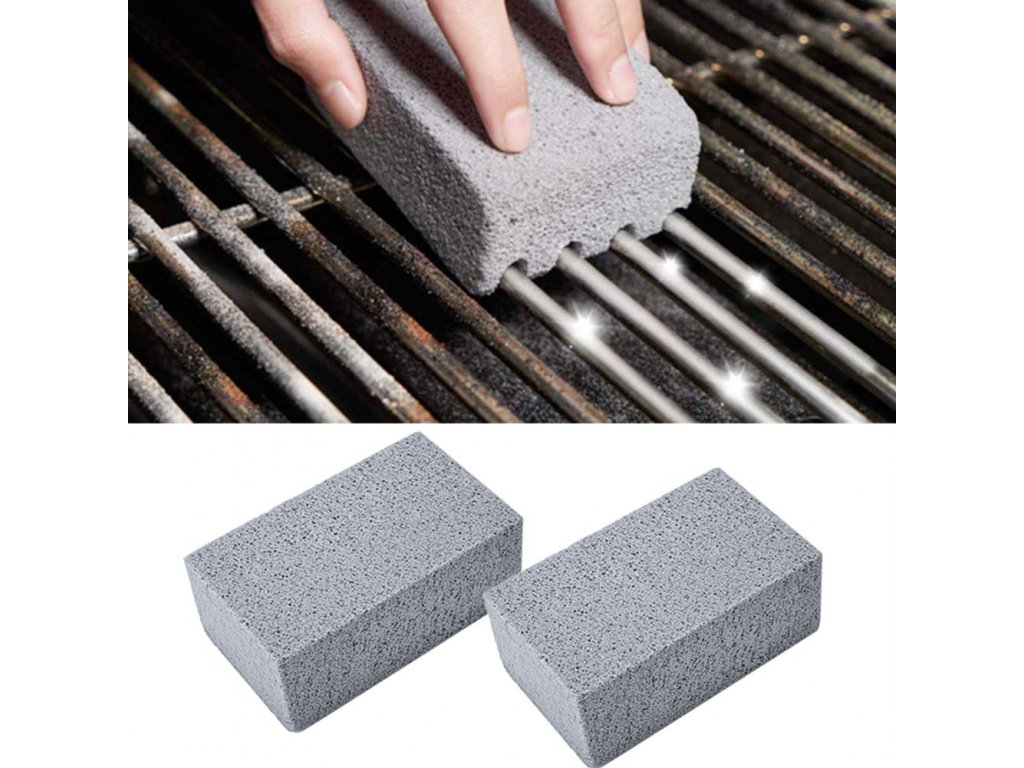 Kartáč na čištění grilu Čisticí kámen