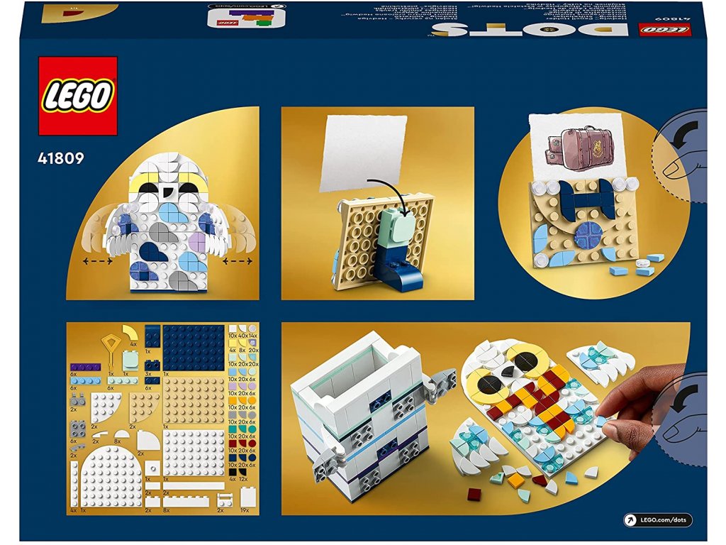 LEGO 41809 DOTS Držák na pero Hedvika Harry Potter